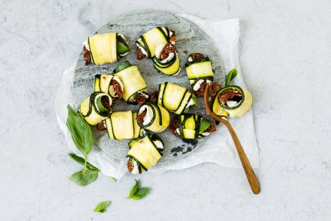 involtini de courgettes